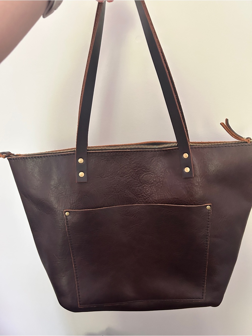 Portland Leather Goods Large Zipped Coldbrew